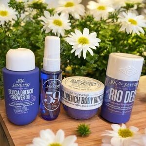 Sol de Janeiro Delicia Drench 4 piece Body Care Set